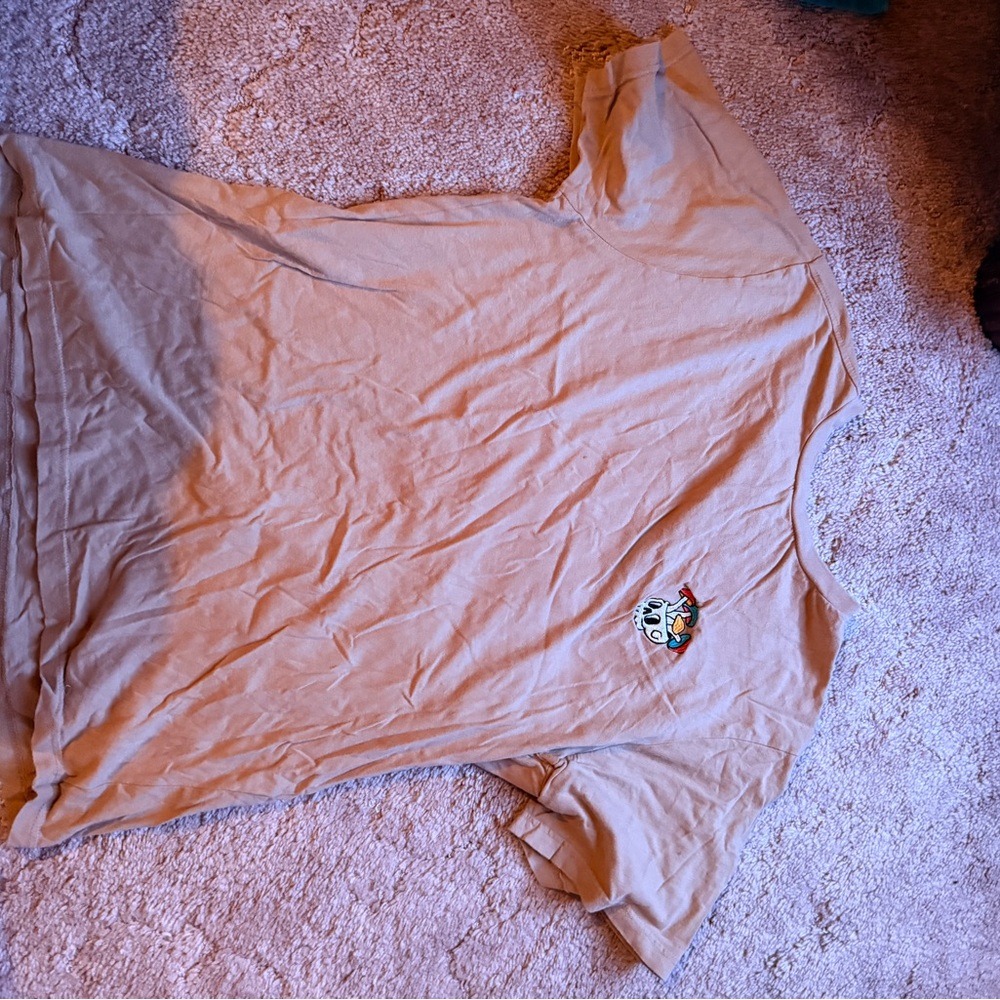 Eighty Eight Tan Short Sleeve Tee